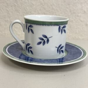 Villeroy & Boch Switch 3 Porzellan Germany Breakfast Cup & Saucer Set A14 & B32